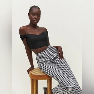 Reformation Elodie Two Piece Linen Set, Size 10 NWT